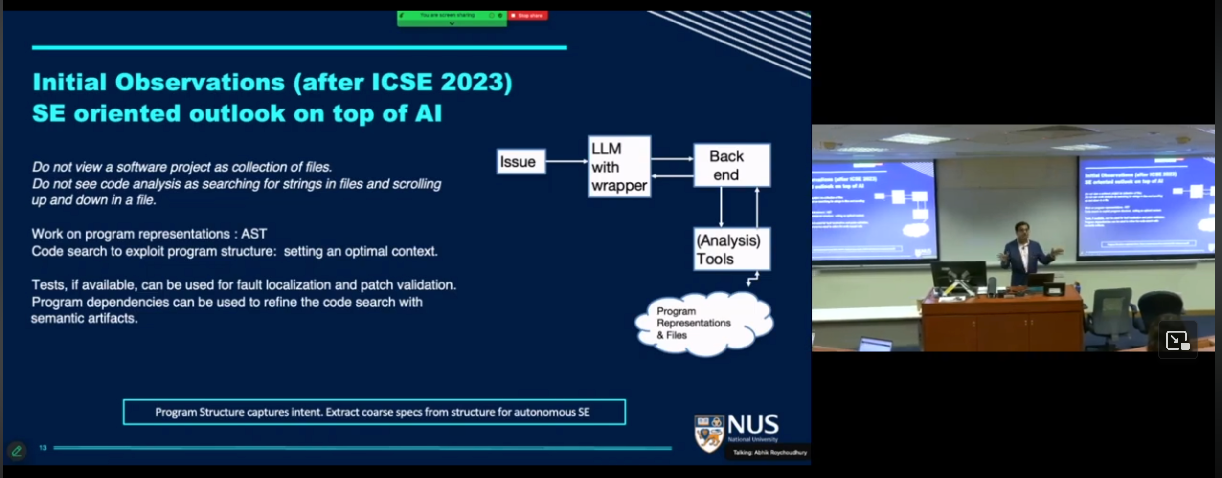 AutoCodeRover: from research on Automatic Programming to Spinoff Acquisition